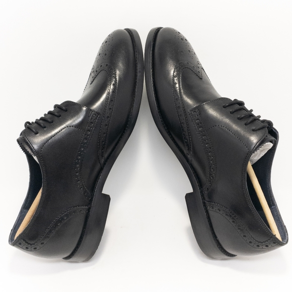 NEW Cole Haan Harrison Wingtip Black Oxfords - Picture 5 of 11